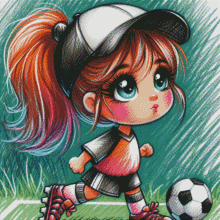 Load image into Gallery viewer, Fearless & Fierce II by Lori Maloy