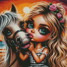 Load image into Gallery viewer, GiddyUp Horse by Kristel Missiaen