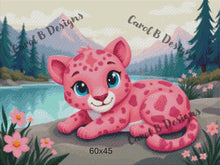 Load image into Gallery viewer, Little Pink Leopard - by CarolB Designs