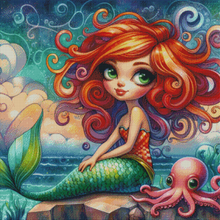 Load image into Gallery viewer, Mermaid Daydreams: A Splash of Whimsy! by Lori Maloy