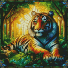 Load image into Gallery viewer, Majestic Stripes by Lori Maloy