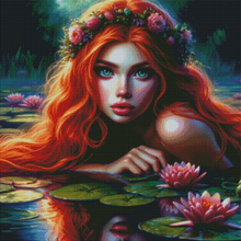 Load image into Gallery viewer, Red-haired Nymph by Lori Maloy
