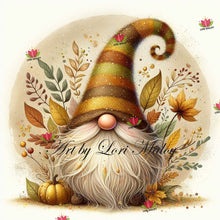 Load image into Gallery viewer, Autumn Gnome Charm by Lori Maloy