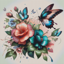Load image into Gallery viewer, Butterflies in Bloom by KayCeeS Designs