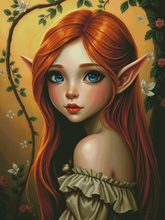 Load image into Gallery viewer, Elara, The Enchanted Forest Maiden by KayCeeS Designs