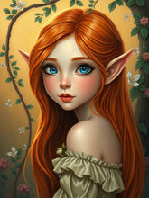 Load image into Gallery viewer, Elara, The Enchanted Forest Maiden by KayCeeS Designs