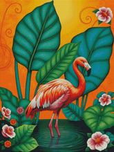 Load image into Gallery viewer, Flamingo Radiance by KayCeeS Designs