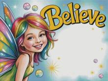 Load image into Gallery viewer, Believe in Magic: Rainbow Fairy Dreams by KayCeeS Designs