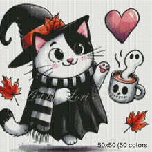 Load image into Gallery viewer, Spirited Brew Cat by Lori Maloy