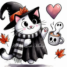 Load image into Gallery viewer, Spirited Brew Cat by Lori Maloy