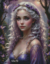 Load image into Gallery viewer, Moonlit Violet Fairy - KayCeeS Designs