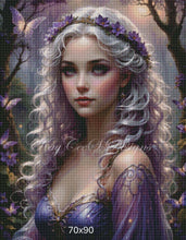 Load image into Gallery viewer, Moonlit Violet Fairy - KayCeeS Designs