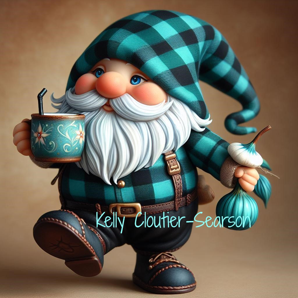 Coffee-Loving Gnome