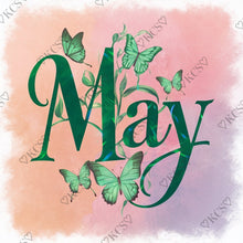 Load image into Gallery viewer, Calendar Months (13 image choices) by KayCeeS Designs