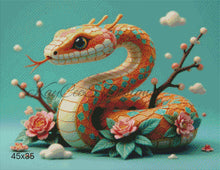 Load image into Gallery viewer, Blossom Serpent by KayCeeS Designs