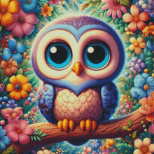 Load image into Gallery viewer, Spring Owl by KayCeeS Designs