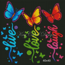 Load image into Gallery viewer, Live, Love, Laugh - KayCeeS Designs
