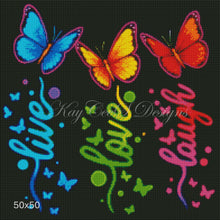 Load image into Gallery viewer, Live, Love, Laugh - KayCeeS Designs
