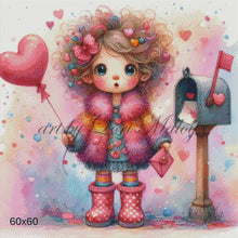 Load image into Gallery viewer, Valentine At The Mailbox - by Lori Maloy
