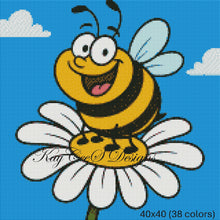 Load image into Gallery viewer, Bee Happy - KayCeeS Designs
