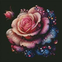 Load image into Gallery viewer, The Jewel of Midnight Petals
