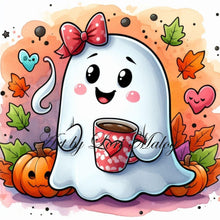 Load image into Gallery viewer, Sweet Sips Ghost Girl by Lori Maloy
