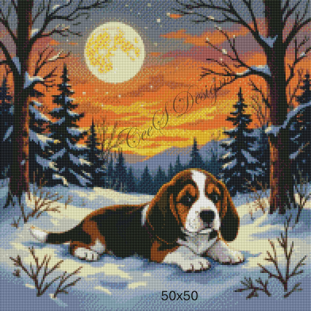 Moonlit Paws and Winter Whispers - KayCeeS Designs