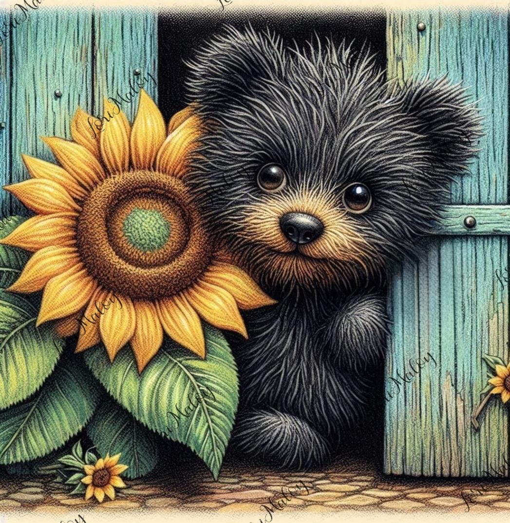 Bear-y Cute Peek