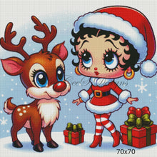 Load image into Gallery viewer, Boop &amp; Blitzen’s Holiday Sparkle - KayCeeS Designs
