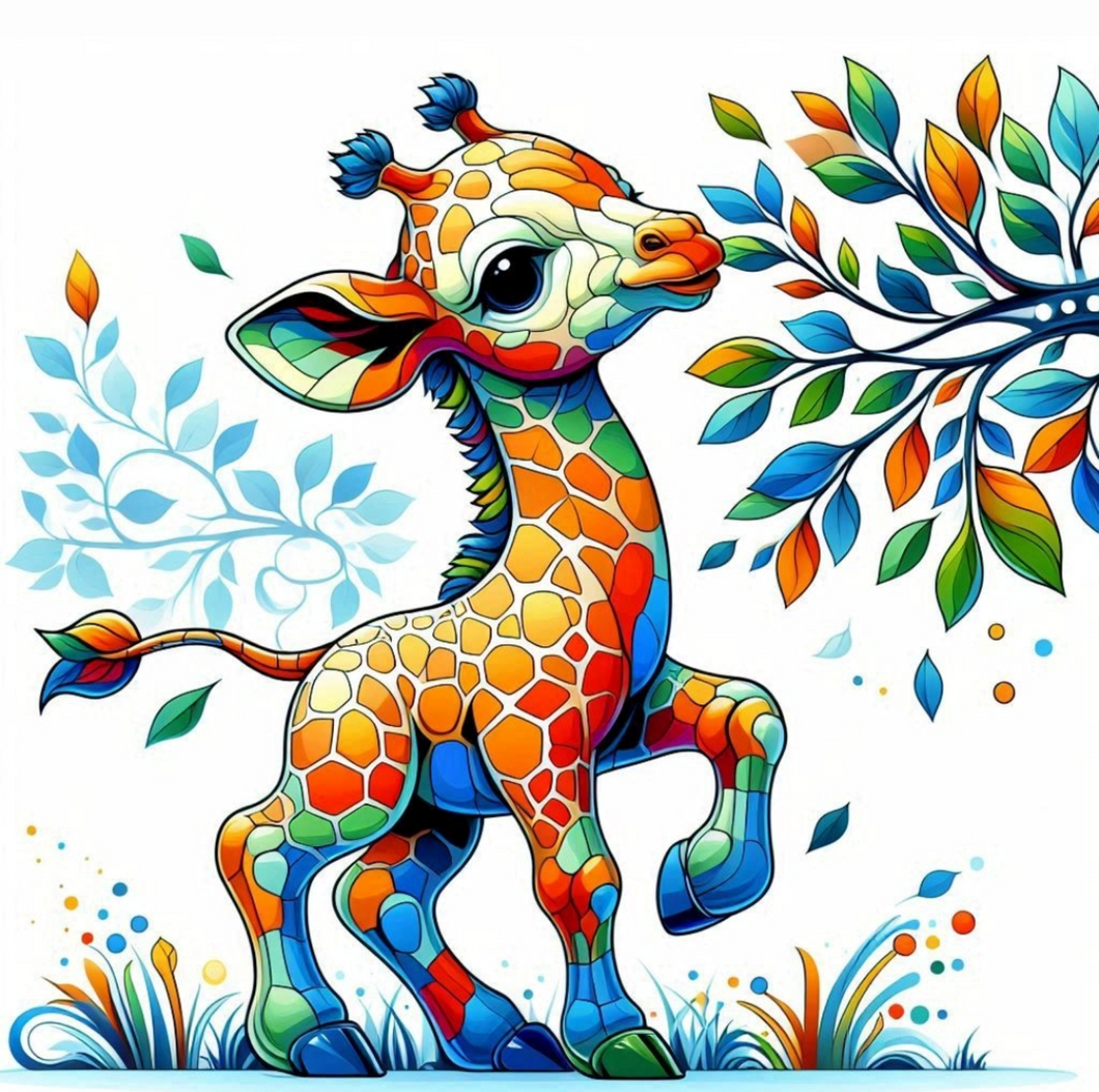 Celeste, the Kaleidoscope Giraffe