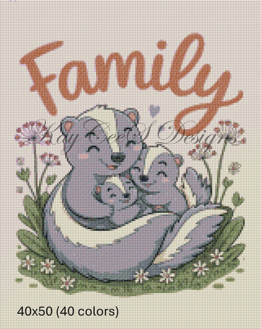 Sweet Skunk Snuggles - by KayCeeS Designs