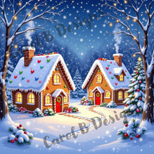 Load image into Gallery viewer, Sugarplum Lane Cottages - by CarolB Designs
