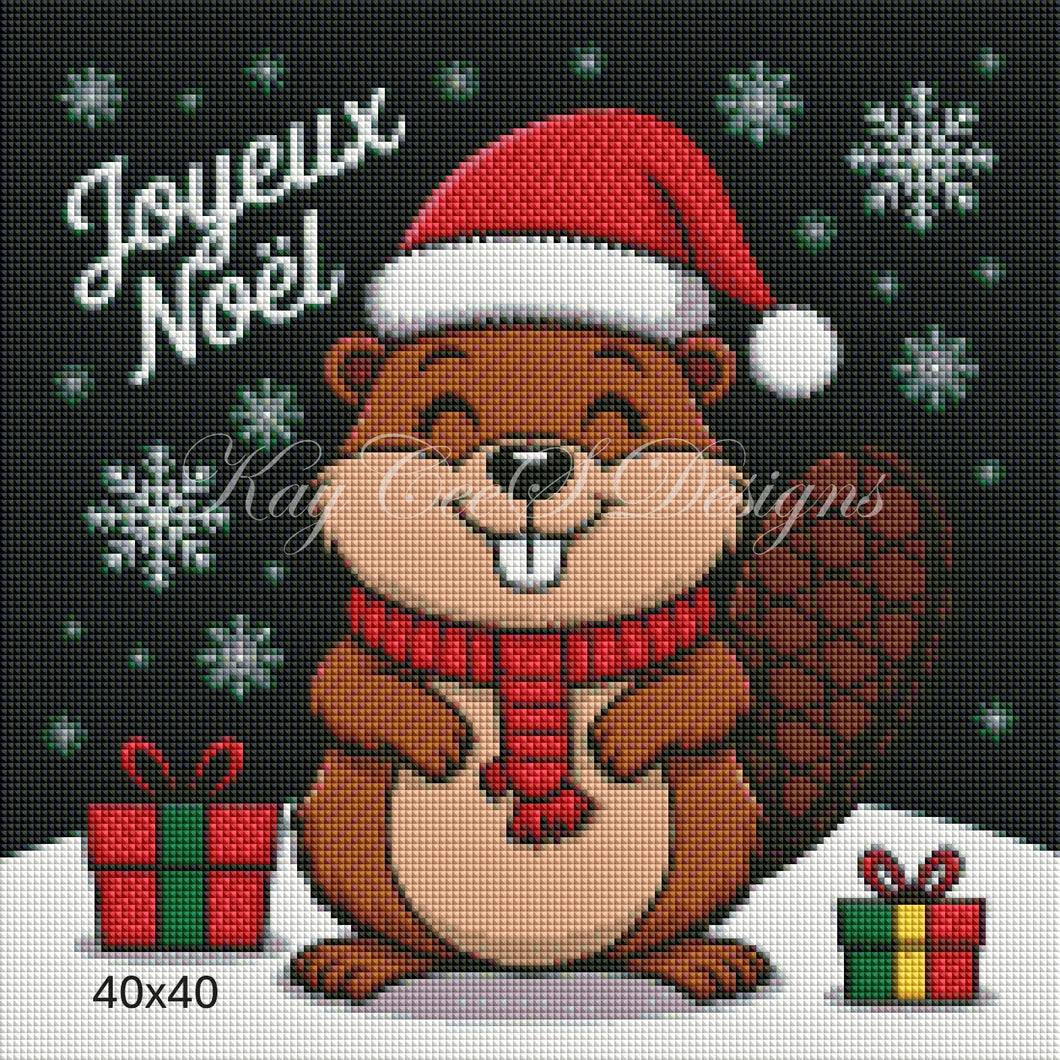 Joyeux Noël, Beaver Buddy! - KayCeeS Designs