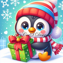 Load image into Gallery viewer, Penguin’s Perfect Present - KayCeeS Designs
