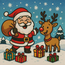 Load image into Gallery viewer, Jolly Laughs and Reindeer Giggles - KayCeeS Designs
