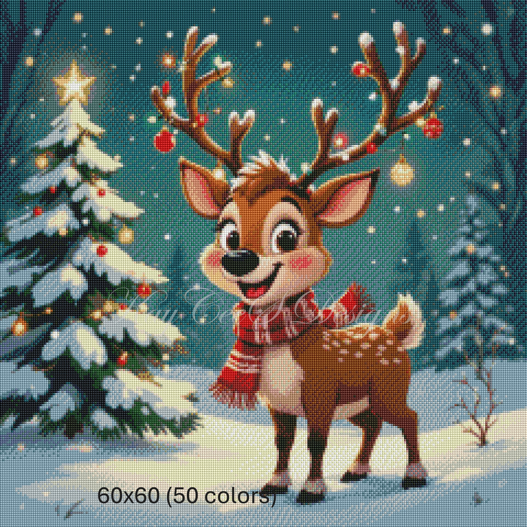 Reindeer’s Sparkling Journey by KayCeeS Designs