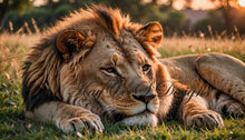 Load image into Gallery viewer, Golden Hour Lion - KayCeeS Designs
