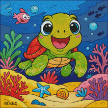 Load image into Gallery viewer, Tidal Treasure Turtle - KayCeeS Designs
