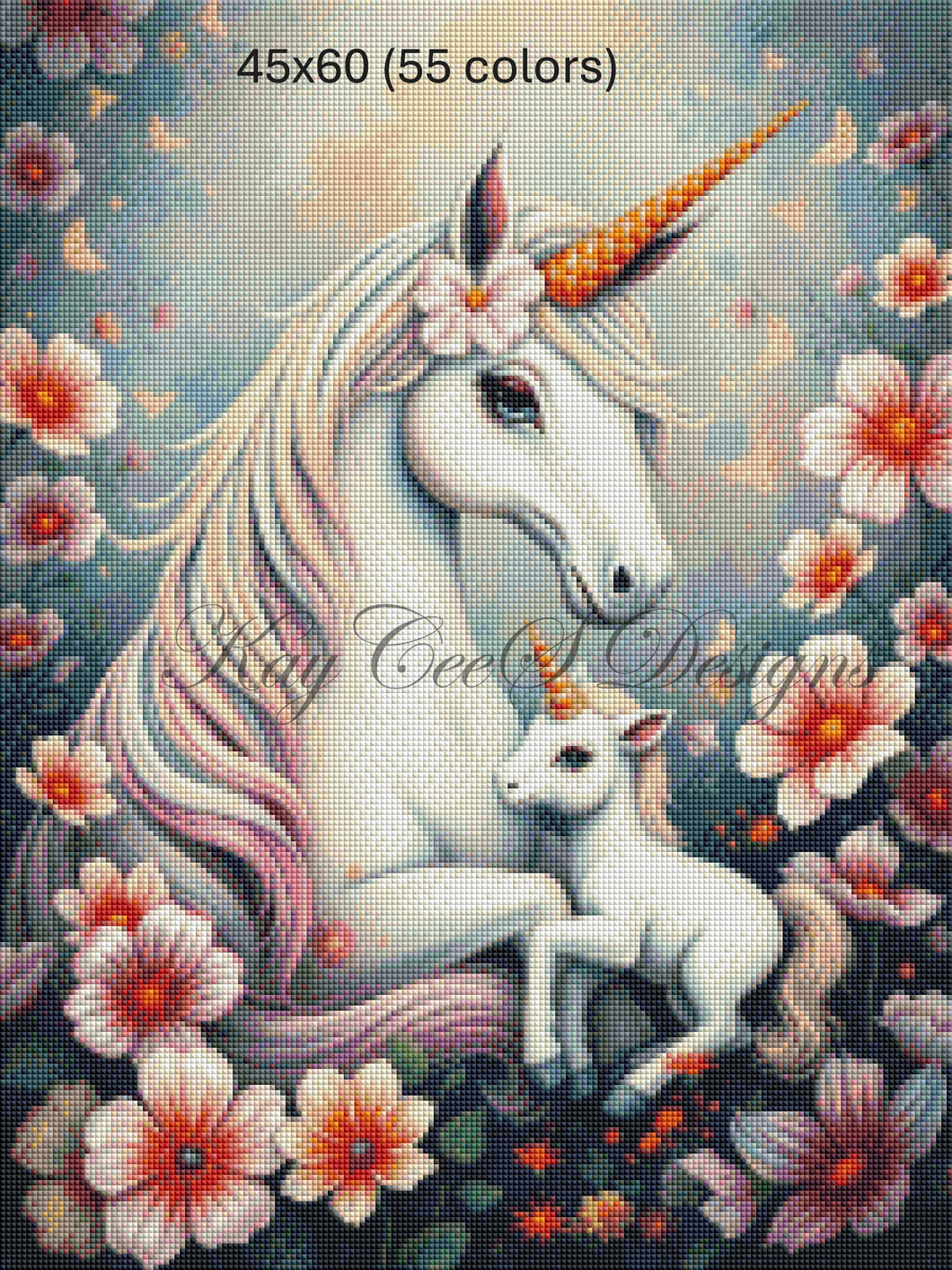 Enchanted Unicorn Embrace by KayCeeS Designs