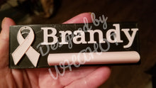 Load image into Gallery viewer, Tray Minder (monogrammed with ribbon)
