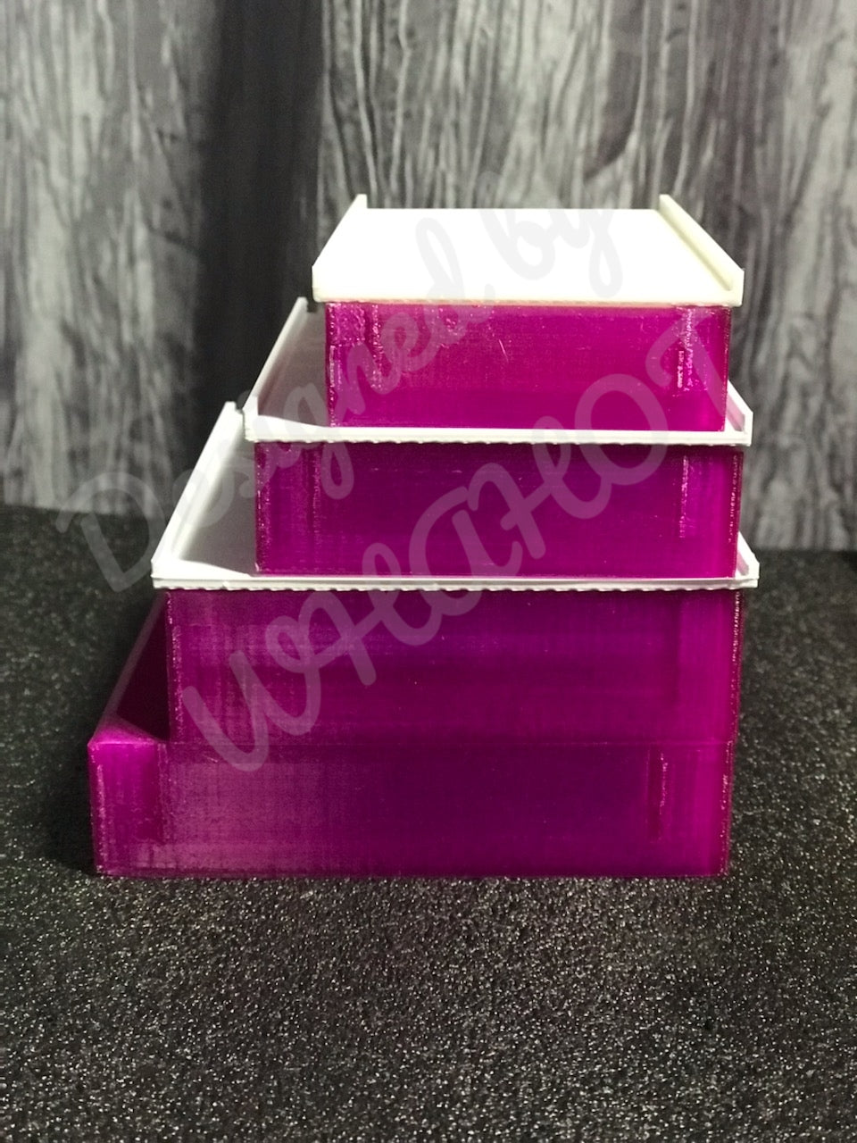Drill Tray Interchangable Containers 3D Printed for Diamond Painting 