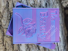 Load image into Gallery viewer, Divided Diamond Painting Drill Tray - The Beauty/The Beast &amp; Chip
