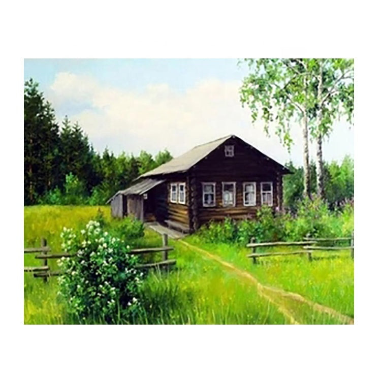 Country Cottage Diamond Painting