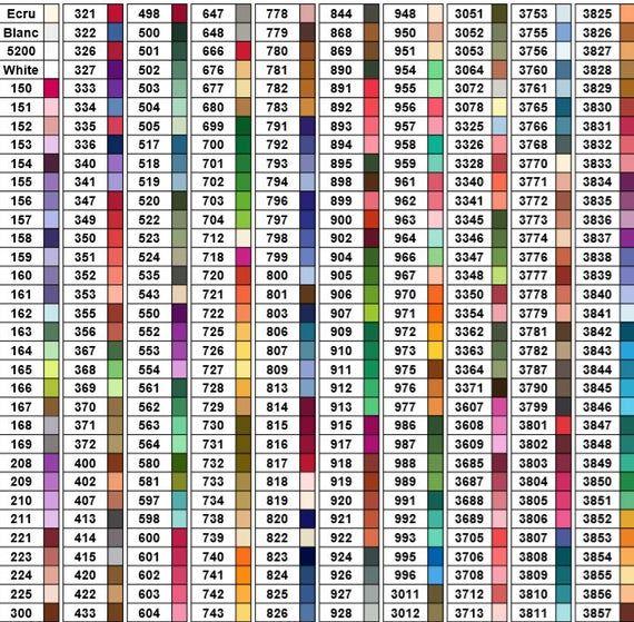Diamond Painting Drills - DMC 3000s (part 1)